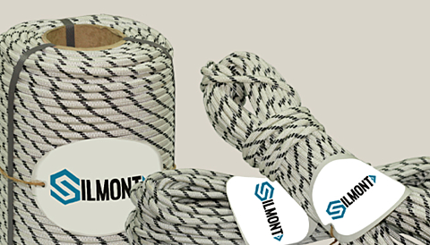 Braided polyamide rope